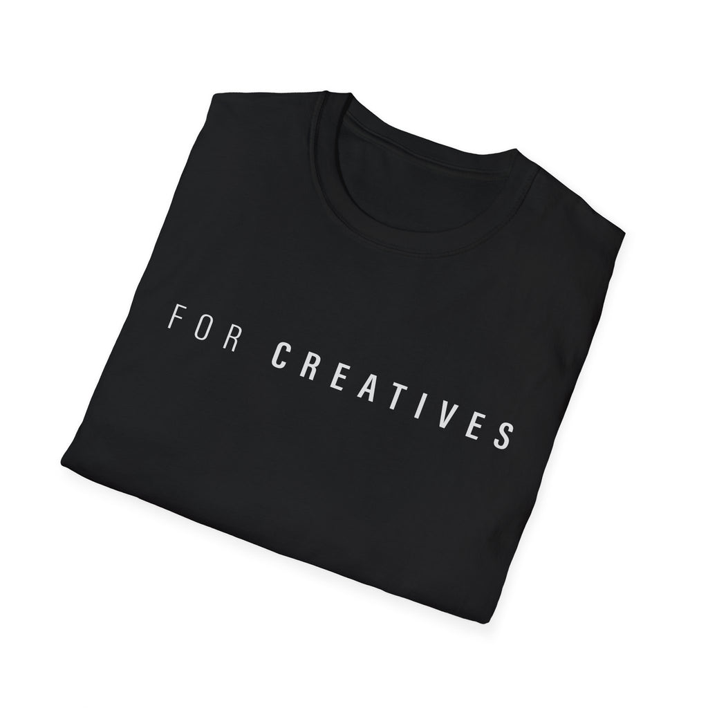 Classic White T-Shirt —For Creative's Tee
