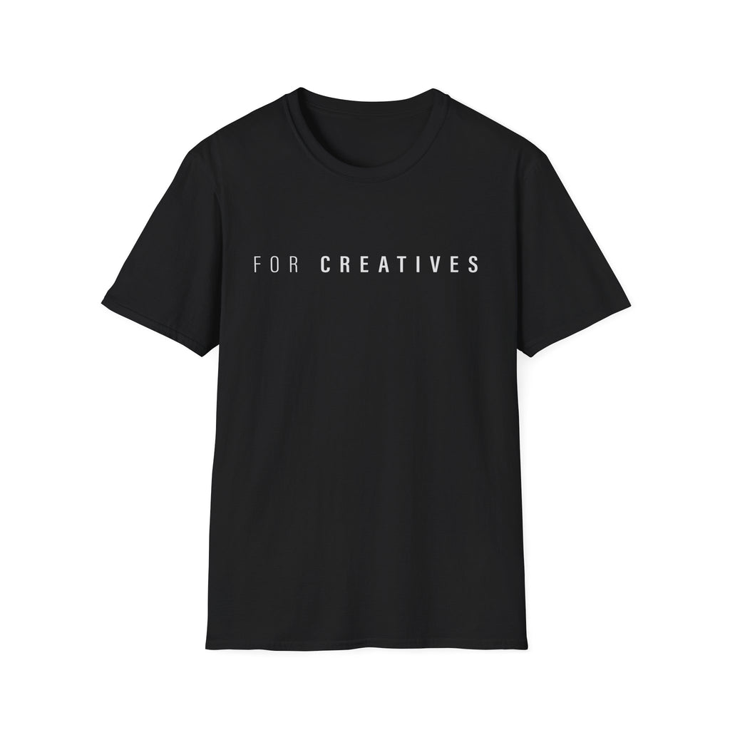 Classic White T-Shirt —For Creative's Tee