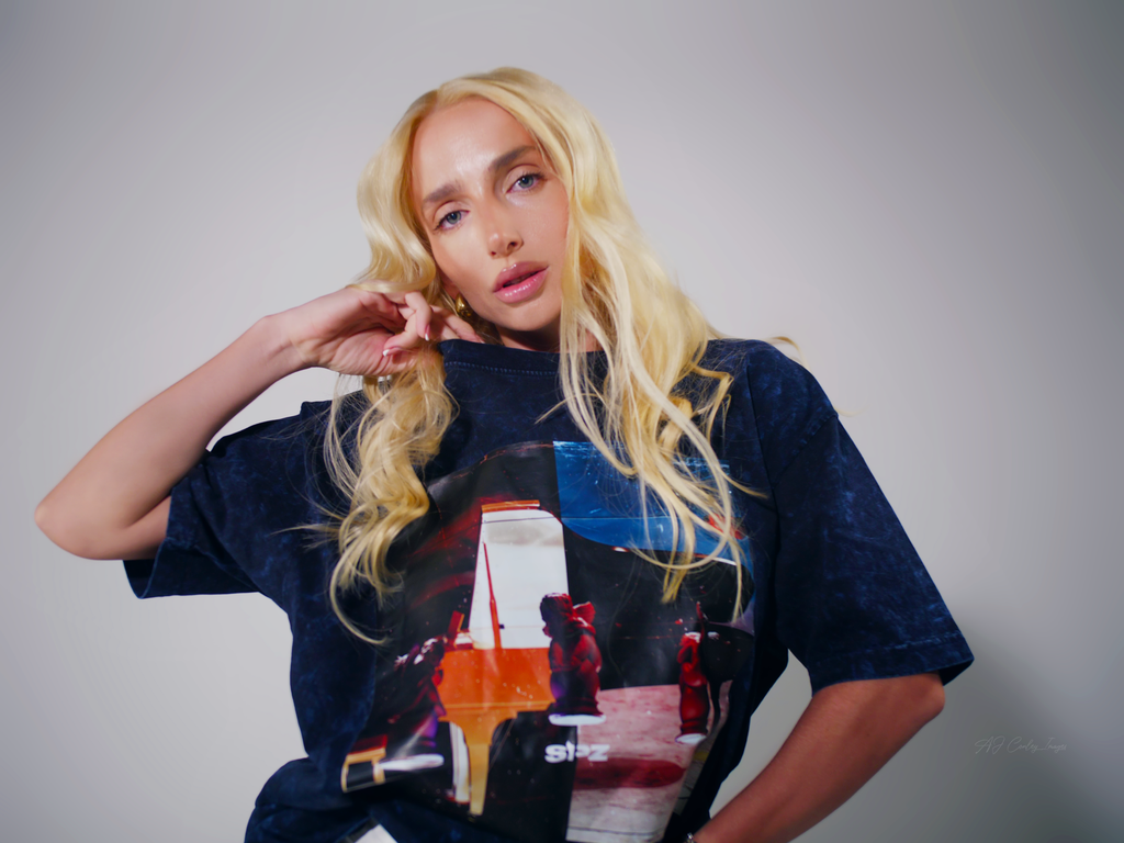 SPZ Mineral Angel Tee — Statement Graphic
