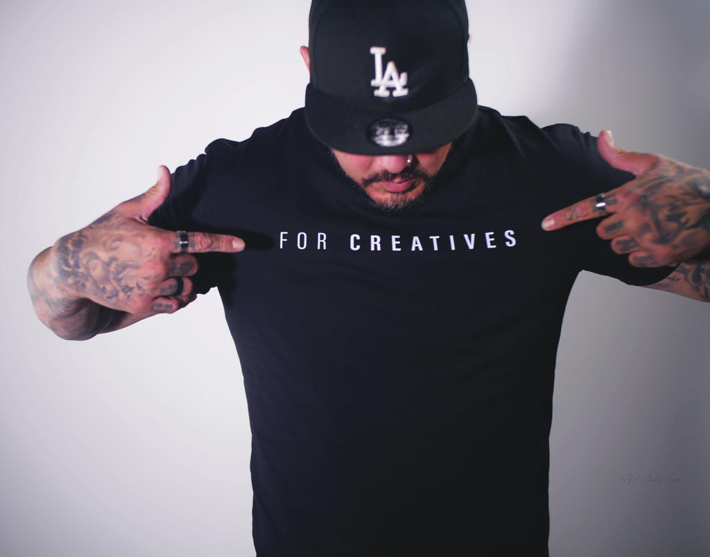 Classic White T-Shirt —For Creative's Tee