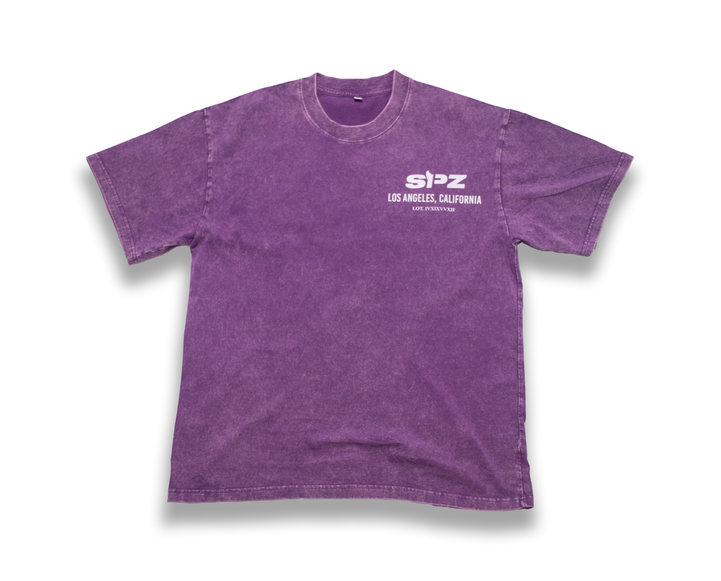 SPZ Stone Wash Tee – Los Angeles Edition SPZ-205L — Stone Wash Series